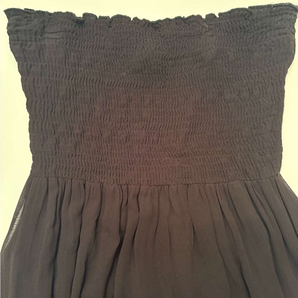 Karen Kane Black Strapless Cocktail Sundress - Picture 2 of 6